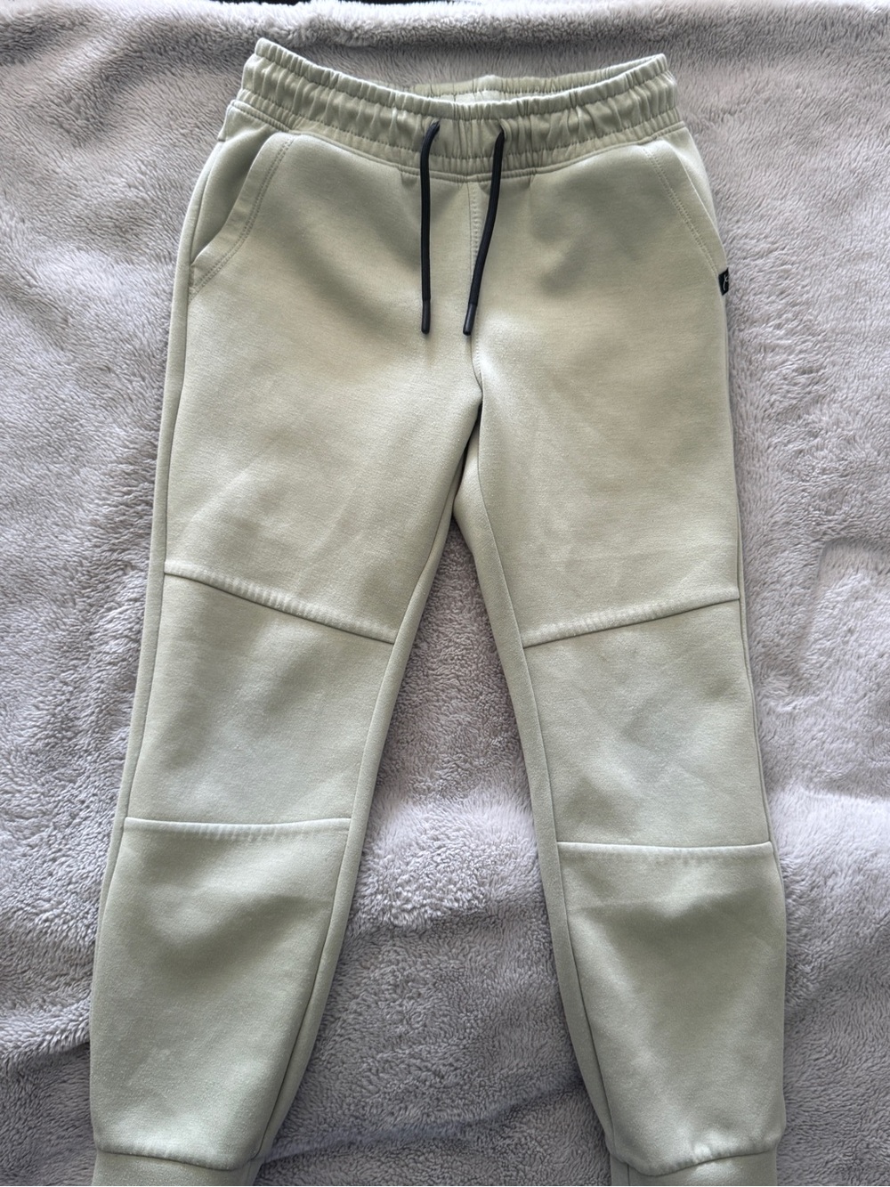 Fabletics Light Sage Green Kids Jogger Sweatpants
